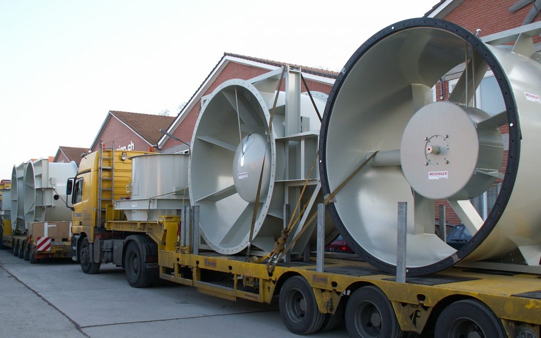 Installation of fans
